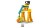 LEGO DUPLO 10476 Plac budowy z pojazdami 3 w 1