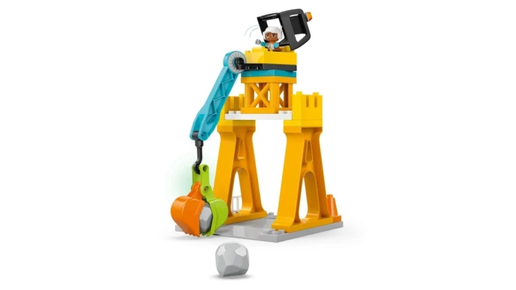 LEGO DUPLO 10476 Plac budowy z pojazdami 3 w 1