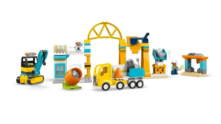 LEGO DUPLO 10476 Plac budowy z pojazdami 3 w 1