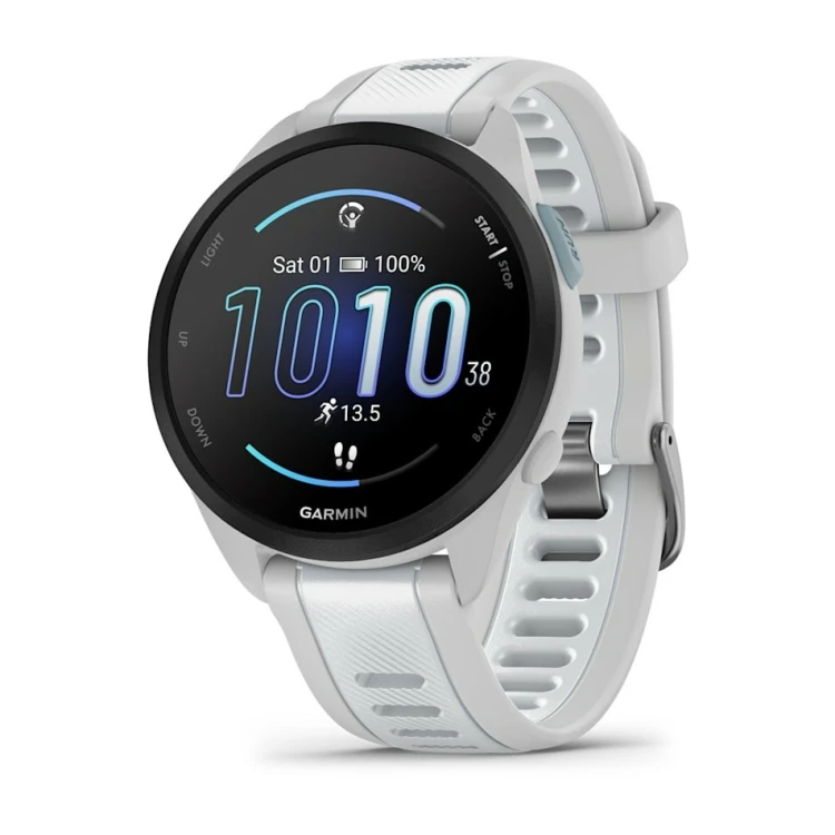 Garmin Forerunner 165 Music 3,05 cm (1.2") AMOLED 43 mm Cyfrowy 390 x 390 px Ekran dotykowy Szary GPS