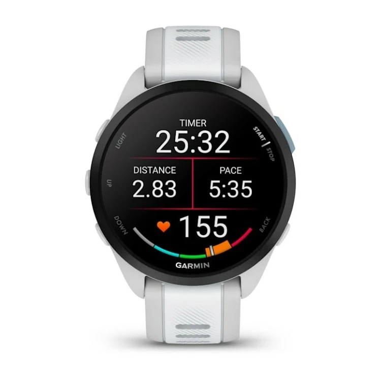 Garmin Forerunner 165 Music 3,05 cm (1.2") AMOLED 43 mm Cyfrowy 390 x 390 px Ekran dotykowy Szary GPS