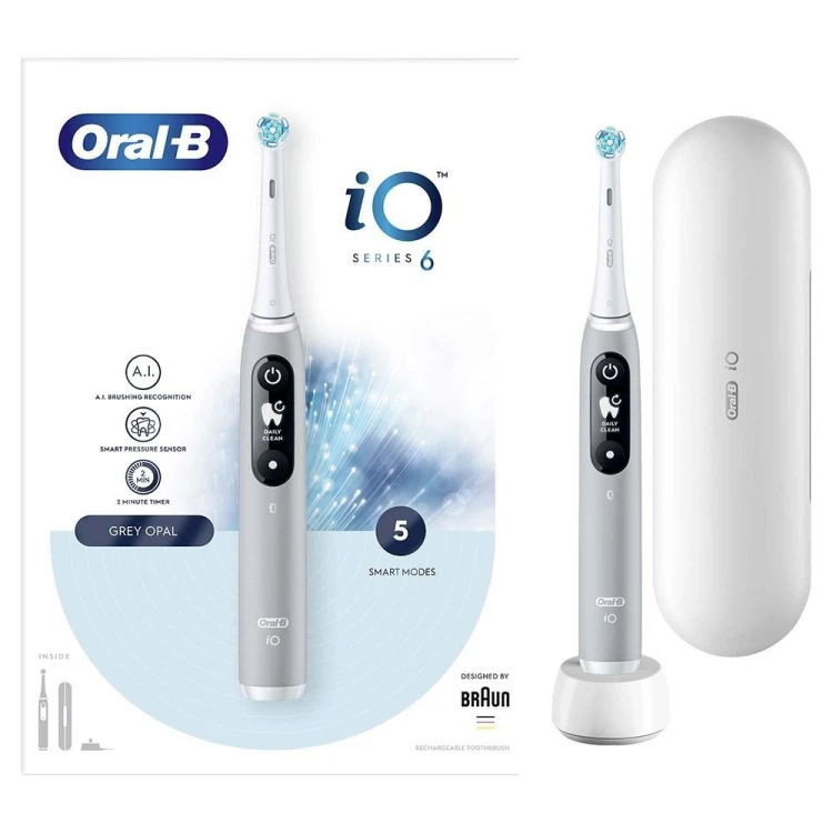 Szczoteczka magnetyczna ORAL-B iO 6 Szary