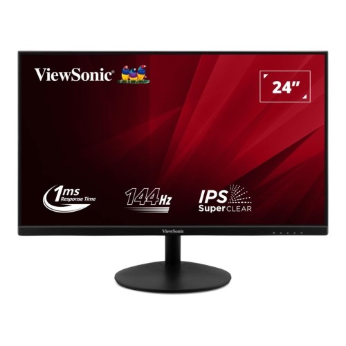 Viewsonic VA VA24E2-H monitor komputerowy 60,5 cm (23.8") 1920 x 1080 px Full HD LED Czarny