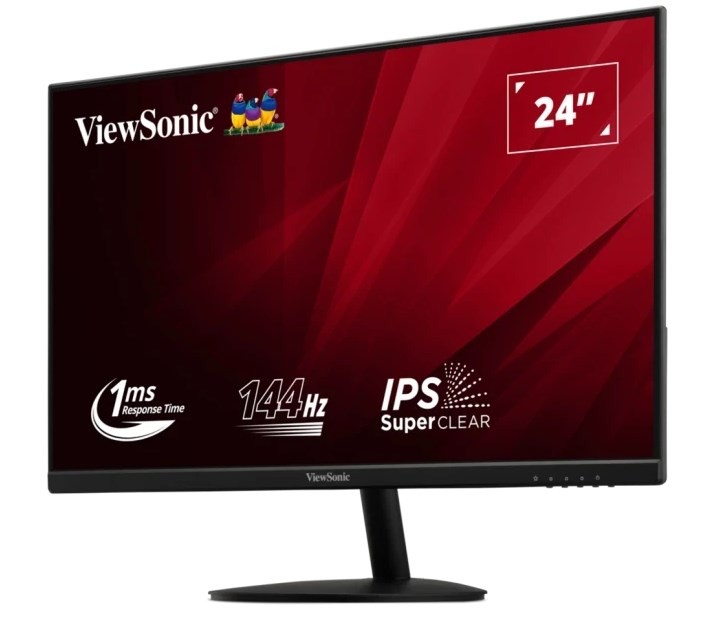 Viewsonic VA VA24E2-H monitor komputerowy 60,5 cm (23.8") 1920 x 1080 px Full HD LED Czarny