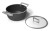 Smeg CSF2412BLM garnek wielofunkcyjny Czarny Aluminium, Stal nierdzewna 5,4 l 24 cm