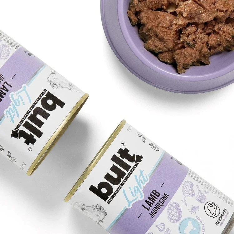 BULT LIGHT mokra karma dla psa monoprotein Jagnięcina puszka 400g