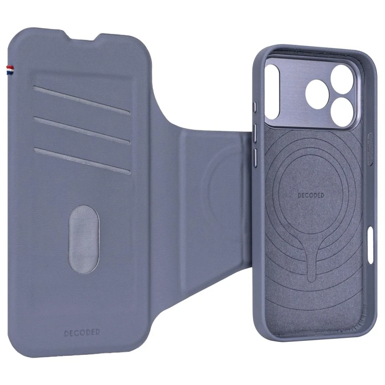 Decoded D26IPO17PMDW3TSFE pokrowiec na telefon komórkowy 17,5 cm (6.9") Z klapką Szary