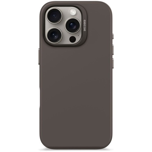 Decoded AntiMicrobial Silicone Backcover - silikonowa obudowa ochronna do iPhone 16 Pro kompatybilna z MagSafe (phantom)