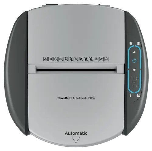 Niszczarka Rexel ShredMax AutoFeed+ 300X, P4, 300 kartek, 25 l kosz