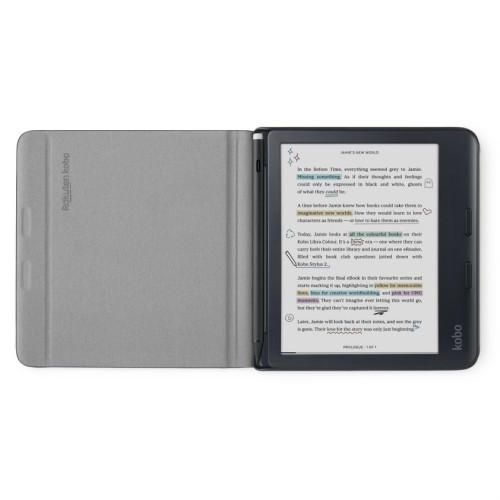 Etui Kobo Libra Colour Notebook SleepCover Case Sand Beige