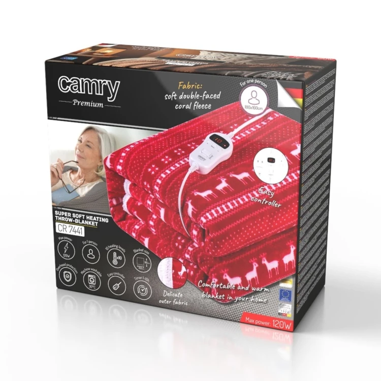 Elektryczny koc nakładany CAMRY CR 7441