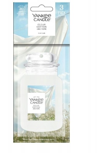 Zawieszka samochodowa bonus pack CLEAN COTTON YANKEE