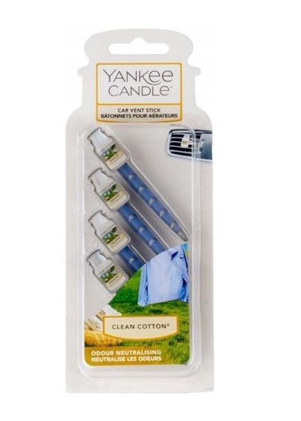 Zawieszka samochodowa VENT STICK CLEAN COTTON YANKEE