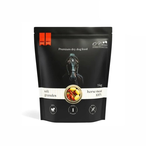 O'Canis SOFT półwilgotna konina dla psa 3kg
