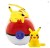TF POKEMON LIGHT-UP ALARM CLOCK & PIKACHU 9CM