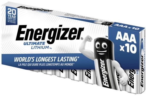 Bateria Energizer AAA Micro Ultimate Lithium (10 szt.)