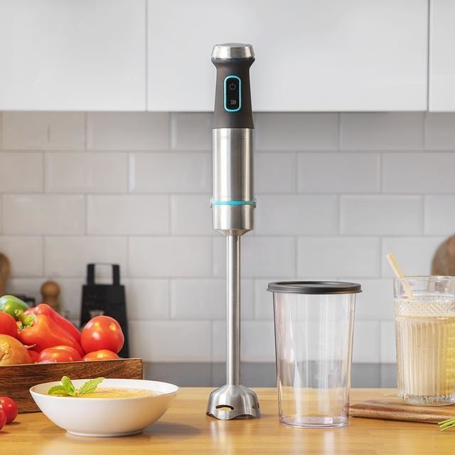 Cecotec Power TitanBlack 1200 XL 0,8 l Blender immersyjny 1200 W Czarny, Srebrny