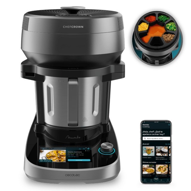 Cecotec Mambo CooKing Unique 2200 W 4,5 l Czarny