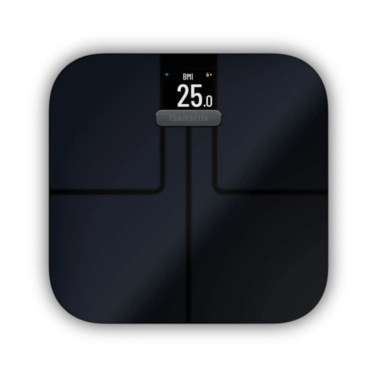 Garmin Index S2 Prostokąt Czarny Elektroniczna waga osobista