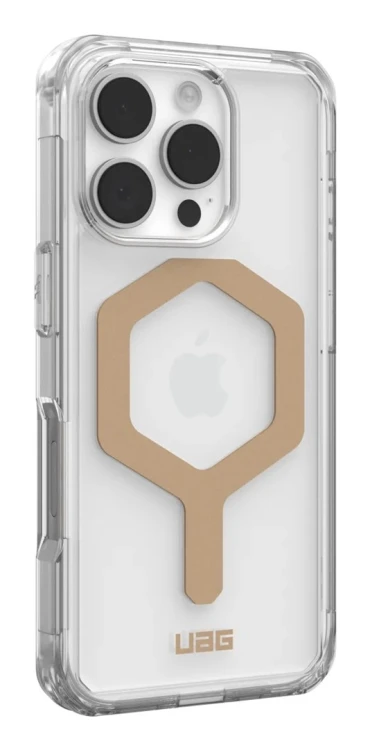 Obudowa ochronna UAG Plyo Magsafe do iPhone 16 Pro kompatybilna z MagSafe (ice/gold)