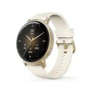 Hama 00178641 smartwatch / zegarek sportowy 3,35 cm (1.32") AMOLED 43 mm Analogowy 466 x 466 px Ekran dotykowy Złoto GPS