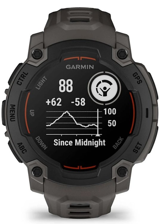 Garmin Instinct E 2,29 cm (0.9") MIP 45 mm Cyfrowy 176 x 176 px Czarny GPS