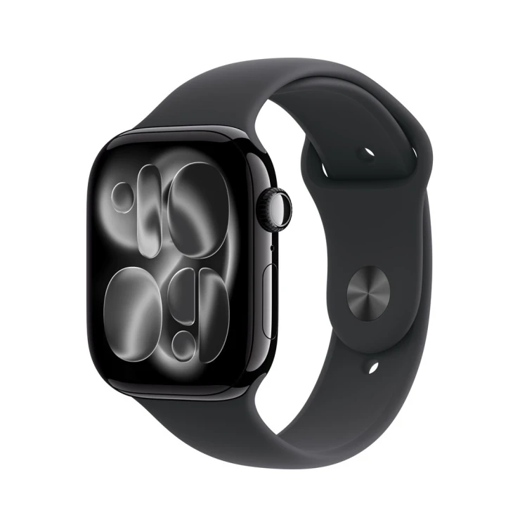 Apple Watch Series 11 OLED 46 mm Cyfrowy 416 x 496 px Ekran dotykowy Czarny Wi-Fi GPS