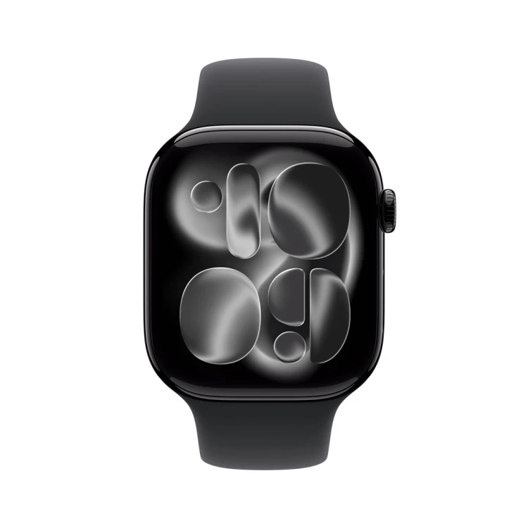 Apple Watch Series 11 OLED 46 mm Cyfrowy 416 x 496 px Ekran dotykowy Czarny Wi-Fi GPS