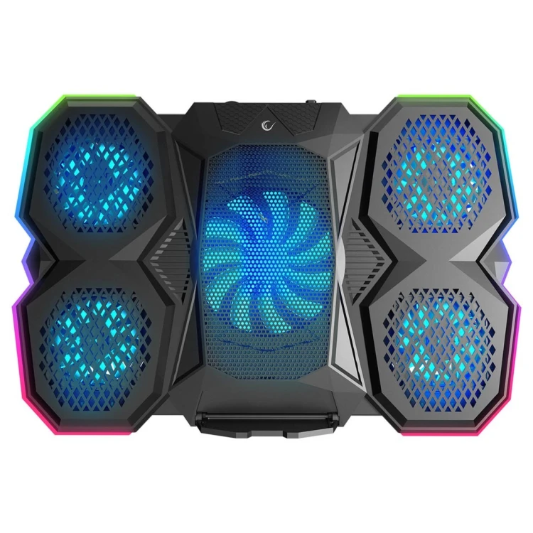 RAMPAGE PODSTAWKA CHŁODZĄCA POD LAPTOP AD-RC14 9-17" RGB