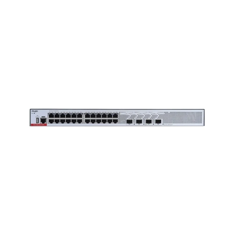 Ruijie Networks RG-CS83-24GT4XS przełącznik sieciowy Zarządzany L3 Gigabit Ethernet (10/100/1000) Szary