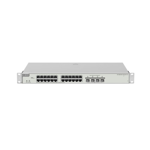 Ruijie Networks RG-NBS5200-24GT4XS-P-V2 przełącznik sieciowy Zarządzany L3 Gigabit Ethernet (10/100/1000) Obsługa PoE 1U Szary
