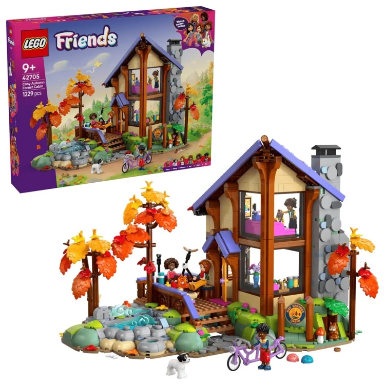 LEGO FRIENDS 42705 Jesienna leśna chatka