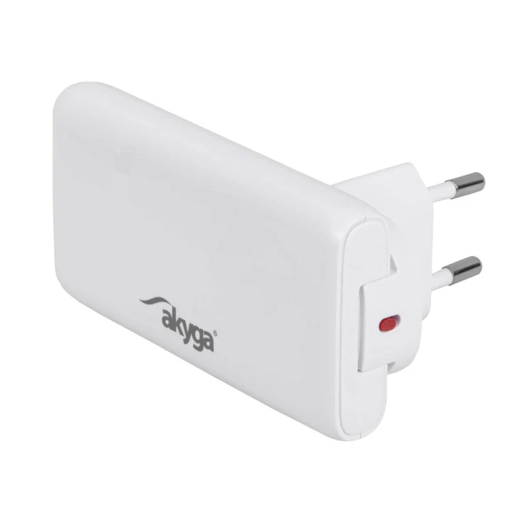 AKYGA ŁADOWARKA USB-A + USB-C AK-CH-31