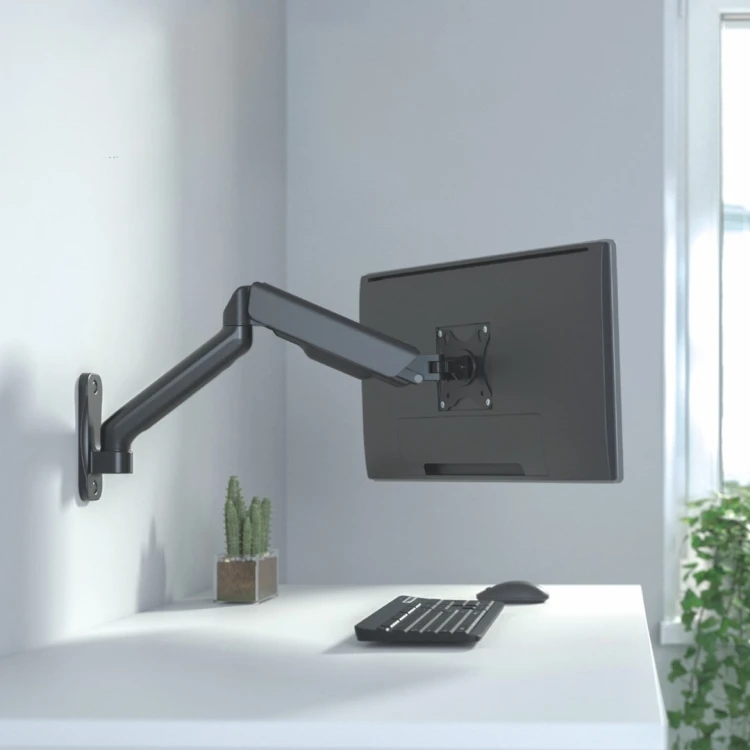 MACLEAN UCHWYT ŚCIENNY MONITORA PODWÓJNE RAMIĘ 17-32" 9KG MAX MC-332