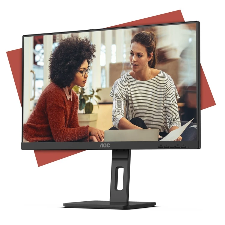 AOC E3 24E3QAF monitor komputerowy 61 cm (24") 1920 x 1080 px Czarny