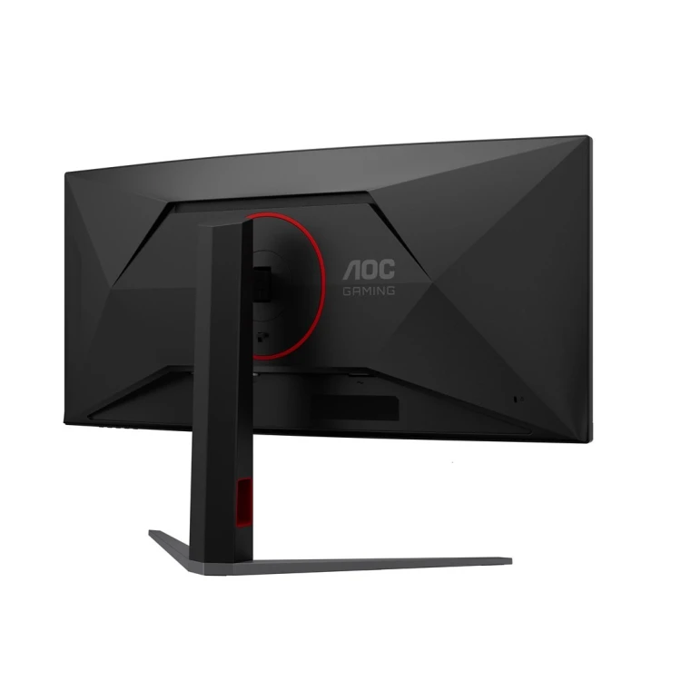 AOC G4 CU34G4CAP monitor komputerowy 86,4 cm (34") 3440 x 1440 px UltraWide Quad HD LCD Czarny, Czerwony