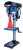 Scheppach DP19Vario 2580 RPM Zamek centralny 31,4 kg Czarny, Niebieski, Czerwony
