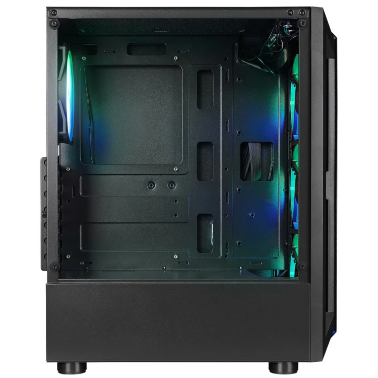 RAMPAGE OBUDOWA PC Z OKNEM SHIVA 4X WENTYLATOR 120MM RAINBOW BLACK