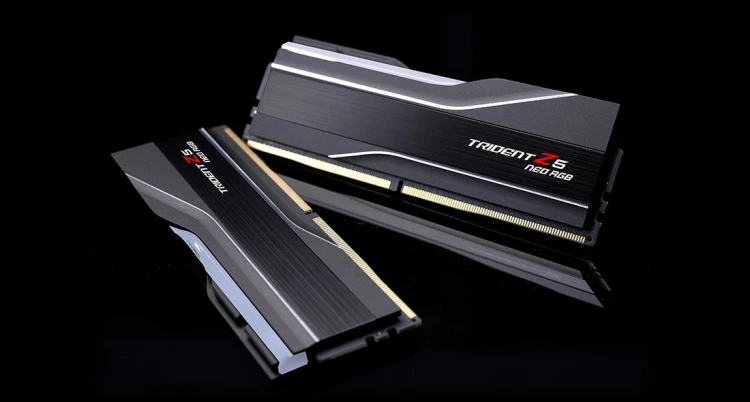 G.SKILL TRIDENT NEO AMD RGB DDR5 2X16GB 6000MHZ CL30 GH F5-6000J3038F16GH2-TZ5NR