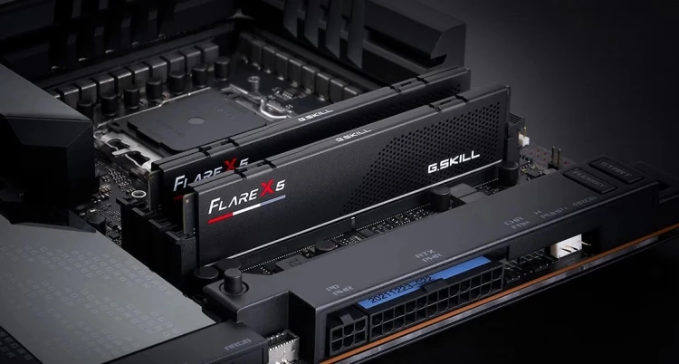 G.SKILL FLARE X5 AMD DDR5 2X48GB 5600MHZ CL40 EXPO BLACK F5-5600J4040D48GX2-FX5