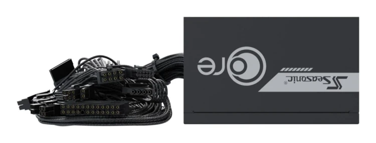 Seasonic CORE BC-750 ATX 3.1 moduł zasilaczy 750 W 20+4 pin ATX Czarny