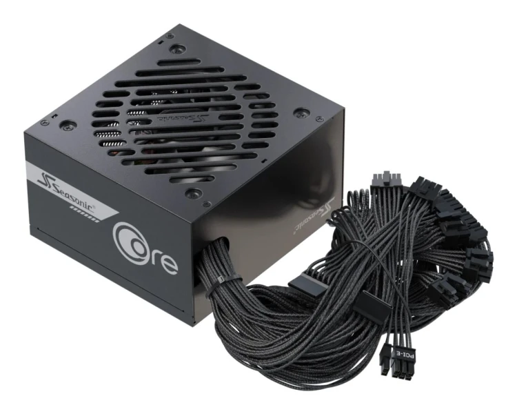 Seasonic CORE BC-750 ATX 3.1 moduł zasilaczy 750 W 20+4 pin ATX Czarny