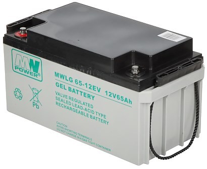 Akumulator żelowy 12V/65AH-MWLG MW Power