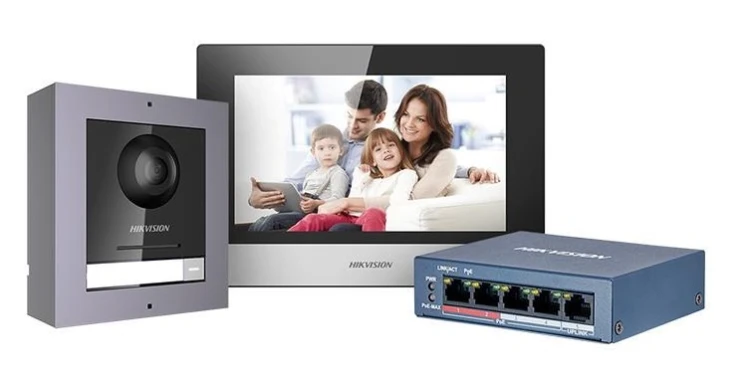 WIDEODOMOFON HIKVISION DS-KIS602(B)