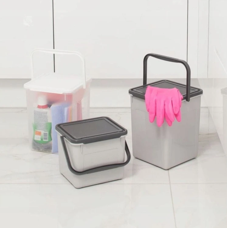 ROTHO Pojemnik na detergenty 3kg 4.5L coolgrey/antracyt