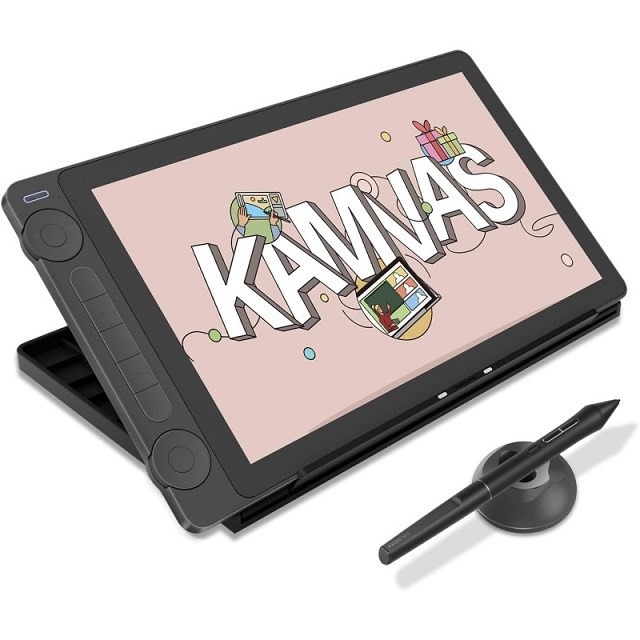 Tablet graficzny z ekranem HUION Kamvas 13 Gen 3 czarny