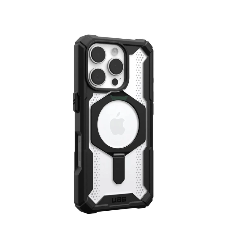 Etui z podpórką UAG Urban Armor Gear Plasma XTE MagSafe do Apple iPhone 16 Pro przezroczysty