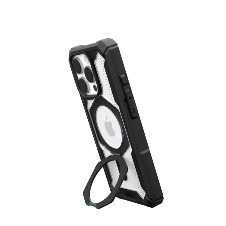 Etui z podpórką UAG Urban Armor Gear Plasma XTE MagSafe do Apple iPhone 16 Pro przezroczysty