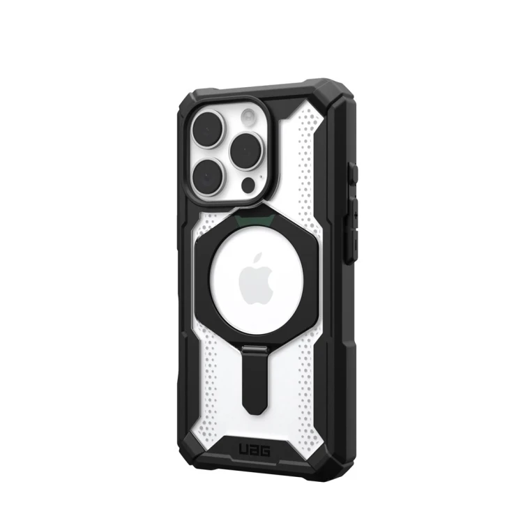 Etui z podpórką UAG Urban Armor Gear Plasma XTE MagSafe do Apple iPhone 16 Pro przezroczysty