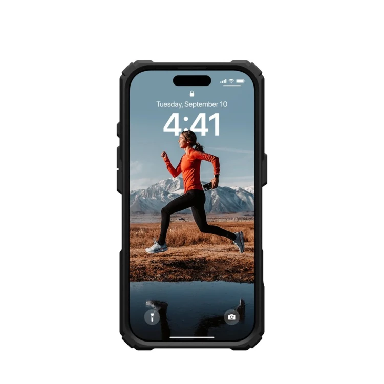 Etui z podpórką UAG Urban Armor Gear Plasma XTE MagSafe do Apple iPhone 16 Pro przezroczysty
